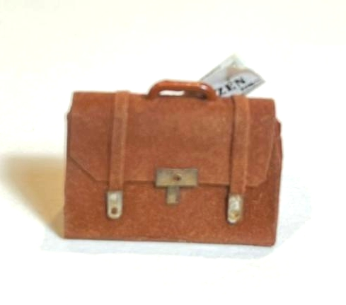 Suede Briefcase